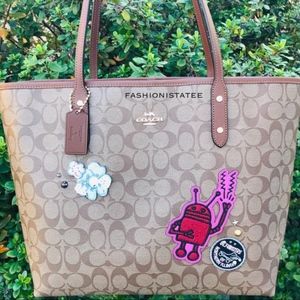 Coach special edition Keith Haring canvas tote